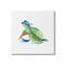 Stupell Industries; Stupell Industries Ocean Tortoise Playful Beach Ball Aquatic Turtle Canvas Wall Art; Category:Canvas Art; Image:2